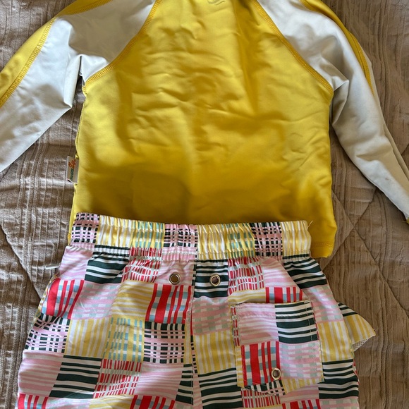 SwimZip Rashguard Set 12-18mo - Picture 2 of 5